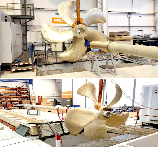 Trục chân vịt tàu thủy